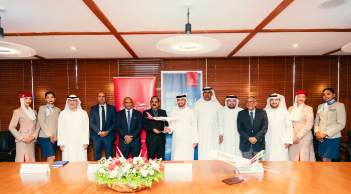 Emirates and Air Mauritius Renew Codeshare Partnership