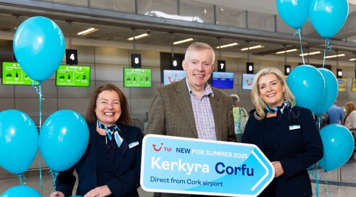 Cork Airport Celebrates Start of TUI-Operated Corfu Route