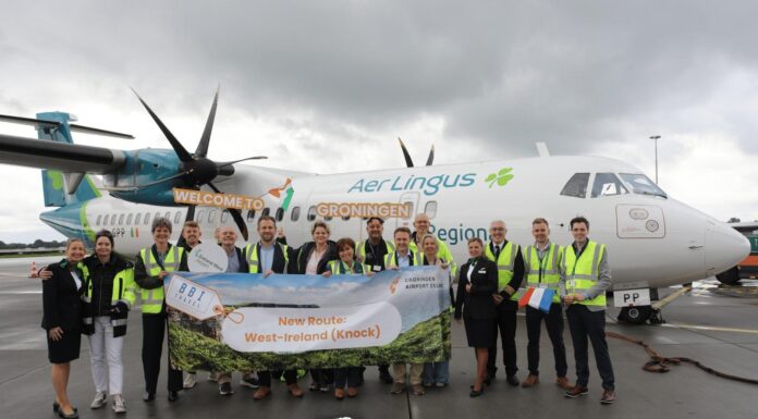 Tourism Ireland Welcomes Start of New Charter Linking Groningen to Ireland West Airport