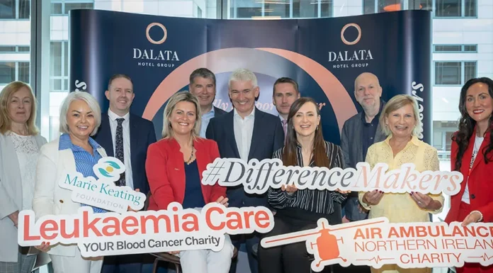 Dalata Targets €1m+ Raise for Charity Partners; Renews Partnership with Marie Keating Foundation, Leukaemia Care & Air Ambulance NI for 3 More Years