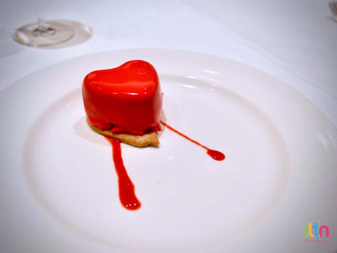 Dessert onboard Sky Princess