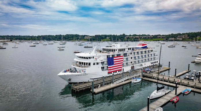 American Cruise Lines Christens ‘American Patriot’ Ship in Newport, Rhode Island