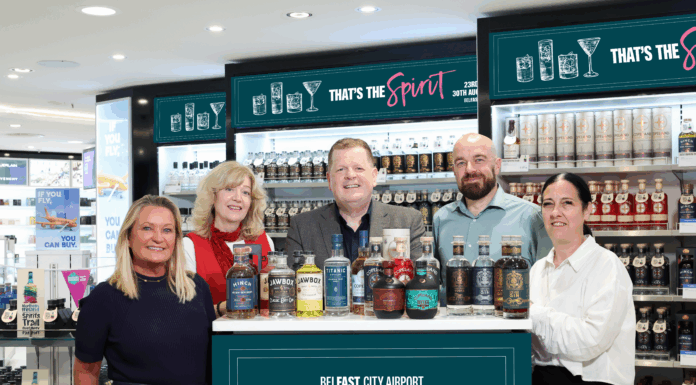 Belfast City Airport Announces ‘That’s the Spirit’ Celebration of Local Spirit Brands