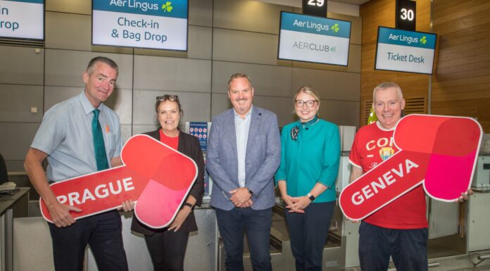Cork Airport Confirms New Aer Lingus Routes to Prague & Geneva