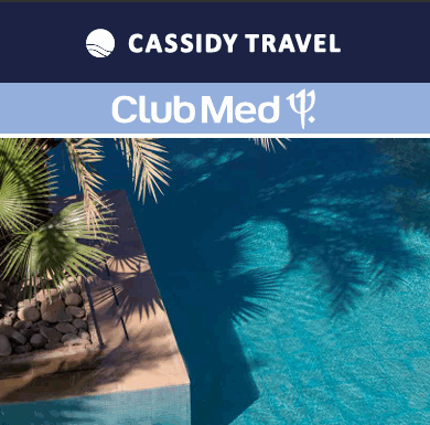 Cassidy Travel Launches New Club Med Brochure as Both Trusted Brands Celebrate Anniversaries in 2025