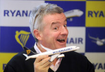Ryanair Sees Monthly Passenger Volumes Grow 6% to 13.3 Million Guests