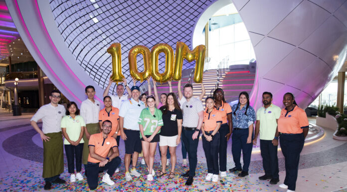 Royal Caribbean Celebrates 100 Million Guest Milestone