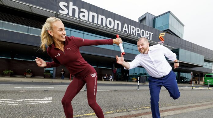 Shannon Airport Unveils Irish Olympian Sharlene Mawdsley as Brand Ambassador for Next 3 Years