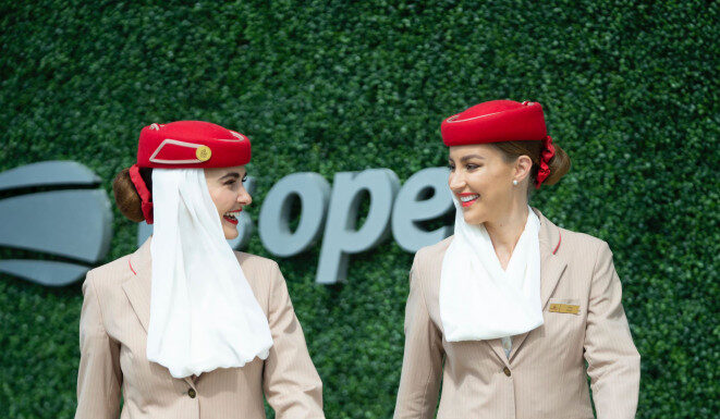 Emirates Returns as Official Airline of US Open for 14th Year in a Row