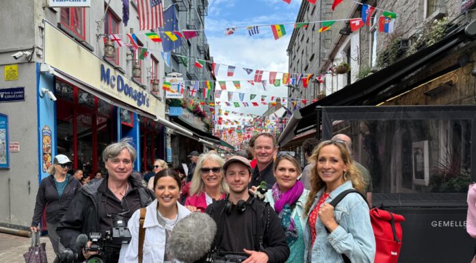 Popular German Travel Show Wunderschön Films in Ireland