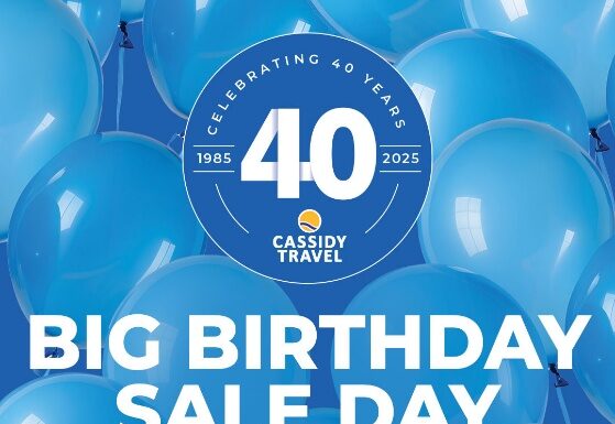 Cassidy Travel Celebrates 40 Years in Business with Big Birthday Sale Day at Leopardstown Racecourse – Saturday 25th October