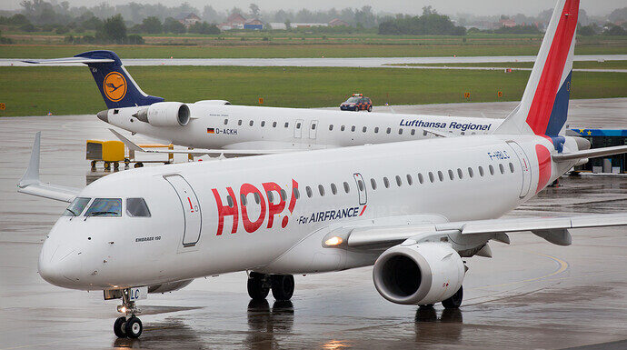 Air France Debuts Redesigned and Reimagined Embraer-Operated Flight via Regional Subsidiary HOP!