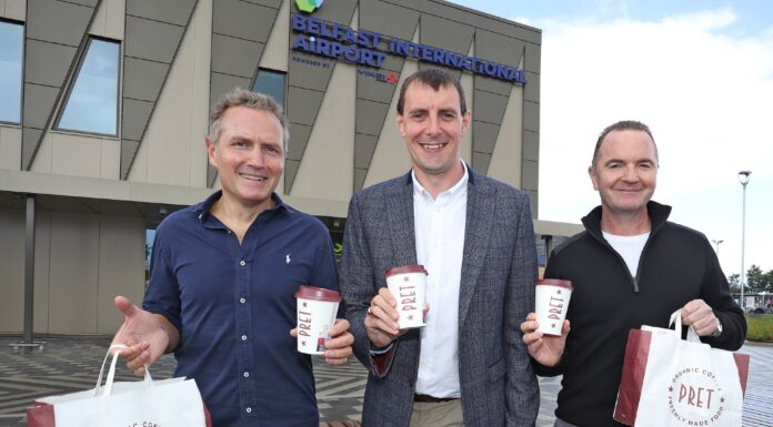 Pret A Manger Opens 11th Irish Outlet at Belfast International Airport