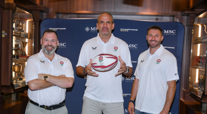 MSC Cruises Kicks Off ‘Sportsman’s Lunch’ Onboard Feature with England Rugby World Cup Winners
