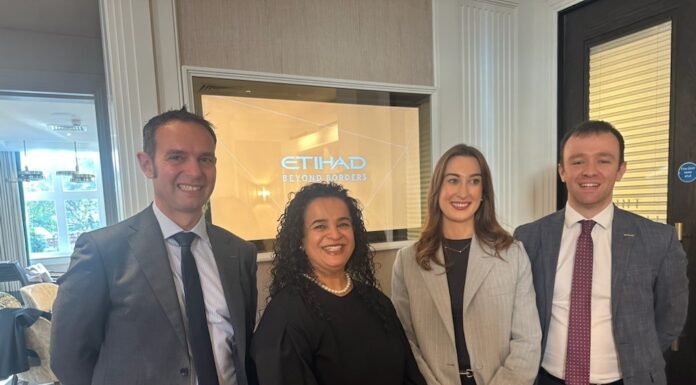 Etihad to Expand Dublin-Abu Dhabi Route to Double Daily Service Next April