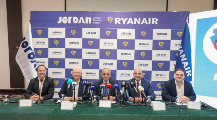 Ryanair Unveils Significant Expansion of Operations to Jordan