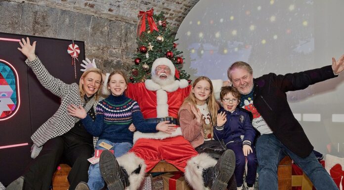 An EPIC Experience at Santa in the Sky at the Epic Museum in Dublin Santa in the Sky at EPIC