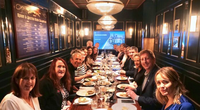 Meet Boston Hosts Intimate Dinner for Senior Trade & Media in Hawksmoor in Dublin
