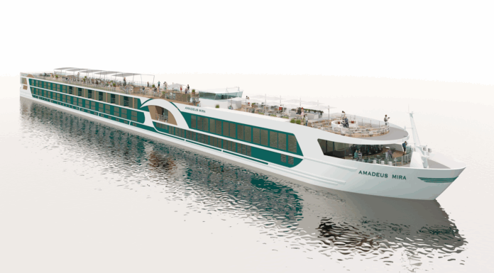 Amadeus River Cruises Reveals New Sustainability-Focused Ship: ‘AMADEUS Mira’
