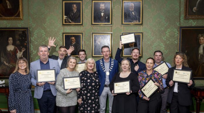ITAA Leadership Course Graduates Collect Their Qualifications at Shelbourne Hotel Function