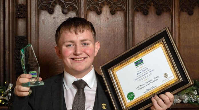 Great Southern Killarney’s Brian Doherty Named IHF Kerry Branch Employee of the Year