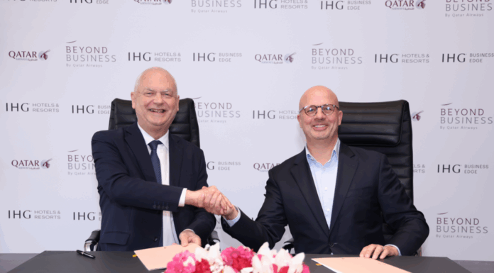 Qatar Airways & IHG Hotels & Resorts Join Forces on Corporate Travel Initiatives