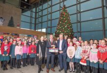 Cork Airport Decks the (Arrivals) Halls as Christmas Lights Switched On