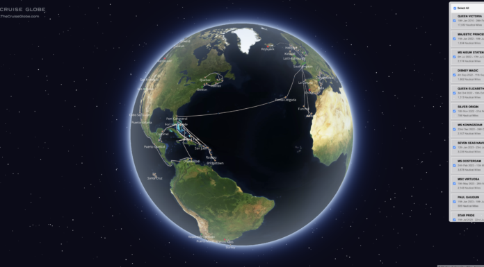 The Cruise Globe on Track to Become Number 1 Cruise App in the World