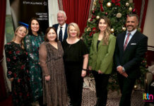 Shelbourne Hotel Hosts 10th Annual Star Alliance Christmas Lunch