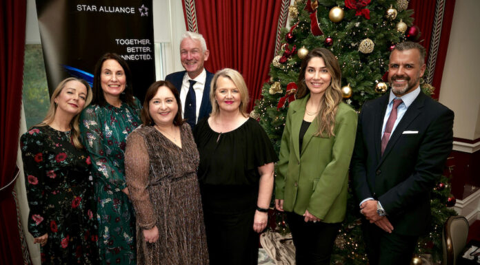 Shelbourne Hotel Hosts 10th Annual Star Alliance Christmas Lunch