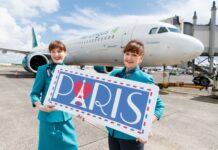 Aer Lingus Increases Frequency on Shannon to Paris Route