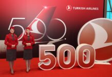 Turkish Airlines Unveils 500th Aircraft Featuring Special Livery of 100,000 Employees